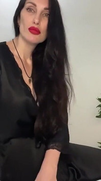 Hablar sucio con dominatrix caliente