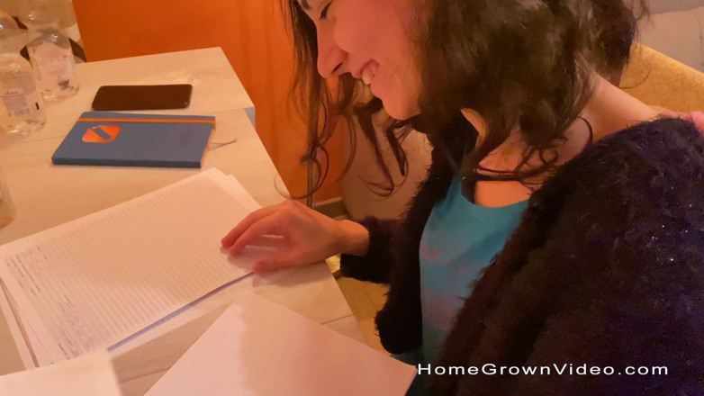 Homegrown Video: Cute Sofia Gets a Facial