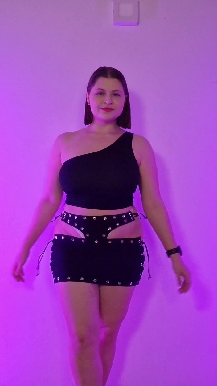 Tina Angel: Neuer Minirock Haul - Biker-style, Leder-look, Funkeln Und Bögen - Keep Oder...