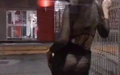 Tranny on Street Out Kentucky Porn