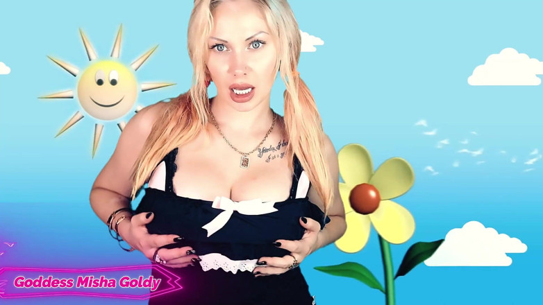 Goddess Misha Goldy: Trait ta bite plus rapide beau-père et p ay-moi pour...