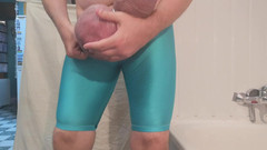 Monster_Meat_: Freeballing w odzieży sportowej Lycra