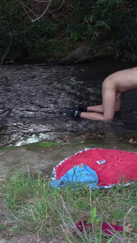 A Meeting Between Strangers at the Creek Ends in Unexpected Sex.