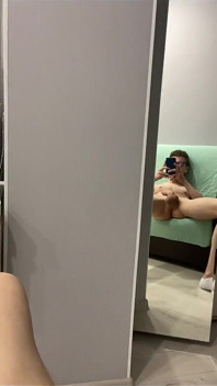 Jerk off in Front of the Mirror