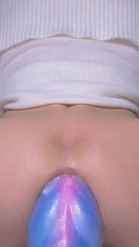 Femboy Ass Is Experiencing a New Dildo