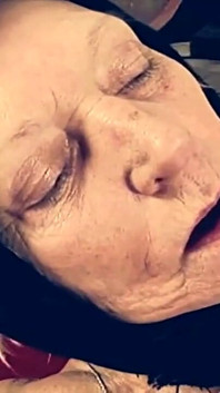 Old Man Couple with Farm Fuck and Cumshot on Hairy Pussy