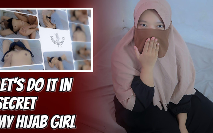 Minokiiko: -dc- milf asiática en hijab invita a estudiante de la...