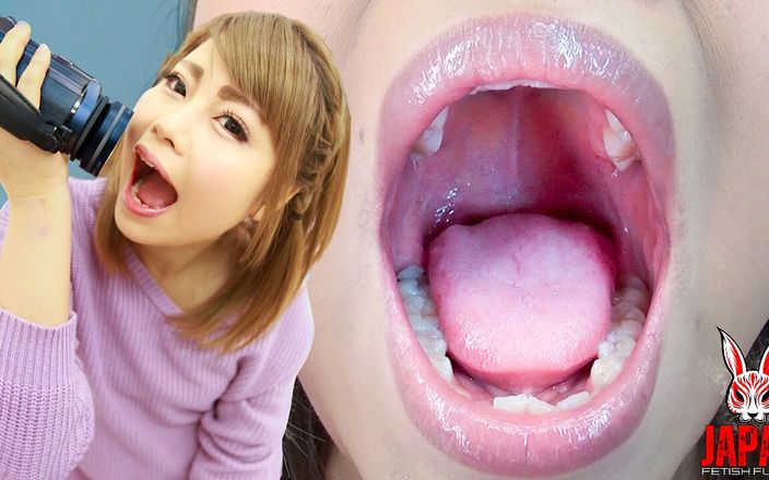 Japan Fetish Fusion: Selfie sensuali: la bocca intima di kaede Futaba