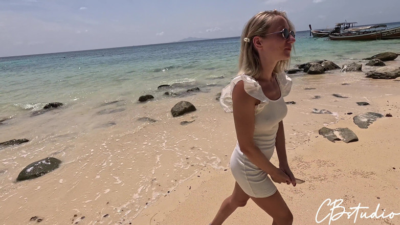 Cail Brodnevski: Hardcore-mit einem fremden mädchen am meer