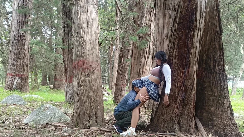 Lady: I Fuck a Beautiful Schoolgirl in Her Uniform in the...
