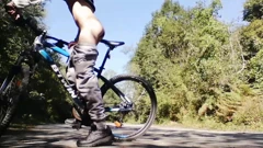 Nino Boy: Slim Boy with His Bike in the Park | Faphouse