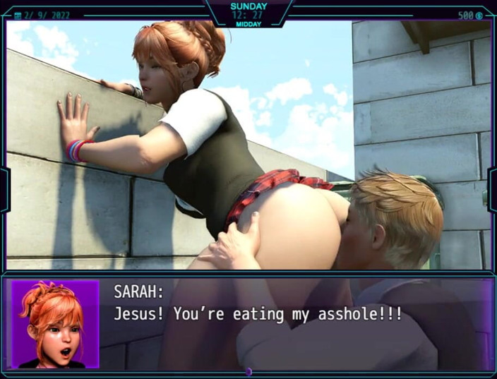XXX Games Bunk: My New Life Revamp - Gameplay - Nhập vai - Sarah - Ăn đít trên sân...