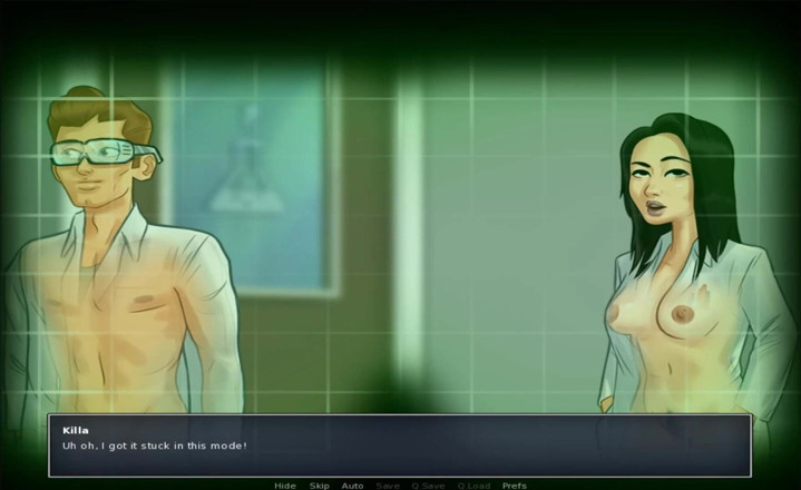 Hentai World: Letní sága - slečna Okita sex ray technologie