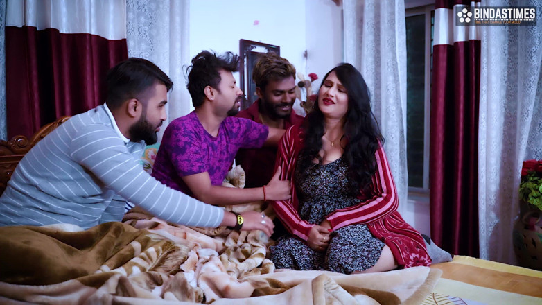 Biind as times: Desi Boyfriend Shares His Girlfriend with his three friends and...
