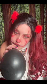 Halloween Balloon Fetish