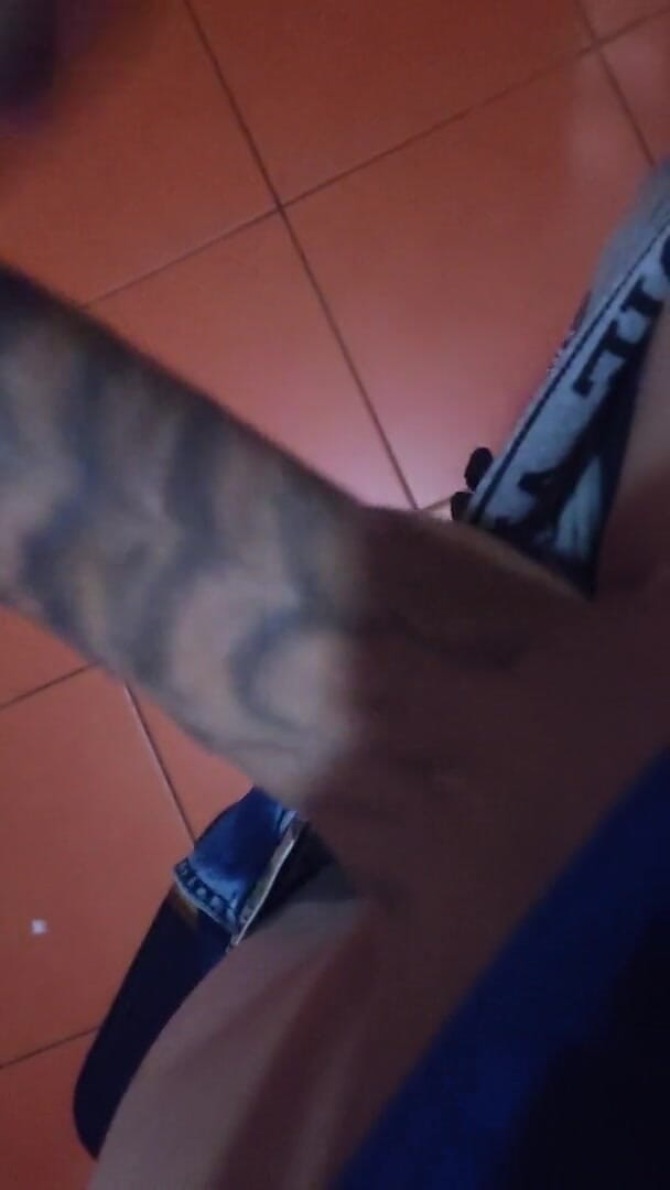 Hard big Tatooed cokk!: O o Dady !
