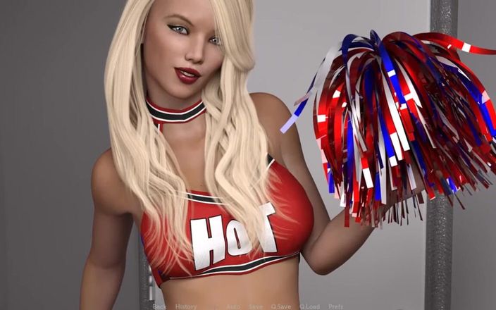 LoveSkySan69Real: Acteerlessen [v1.0.1] deel 9 cheerleader poesje door Loveskysan69
