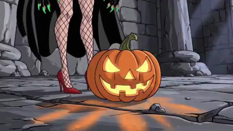 Octopussy Lovers Club: Maleficent Ve Sihirli Kabak. Halloween Cartoon