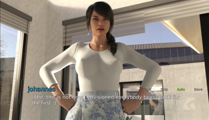 Johannes Gaming: Secret summer # 6 Leanne mi tocca il cazzo con il piede