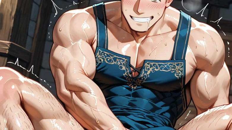 Trans-Men FTM Hentai: Cópia De Parodie Du Donjon Meshi. Laios Ftm Dans Un...