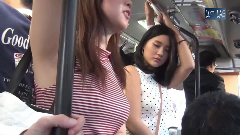 Lust lab: Crowded Bus Chaos, Her Lifted Miniskirt and Tight Curves Drive...