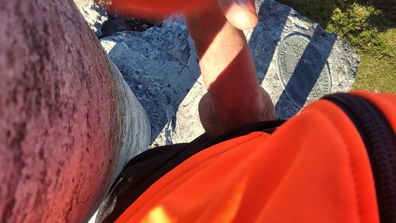 Elvissc: Jock in Fishnet Jerks His Big Fat Cock and Cums...