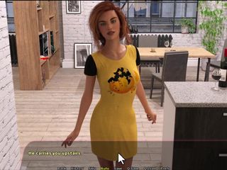 Johannes Gaming: Haley Story No7 - Haley не мог сказать "нет" хую в постели... Diane трахнул Йоханнеса в гостиной