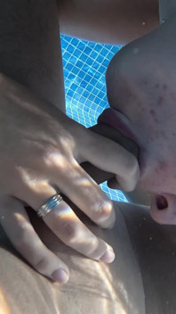 First Underwater Sex with Step Sister in Pool