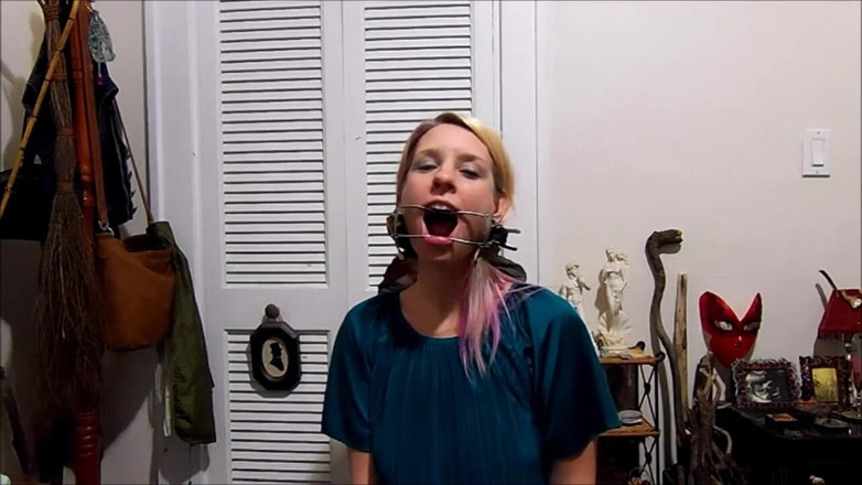 Selfgags classic: The Gag Training Of Dolly - part 2