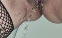 Wet Vina: Desperation Peeing Closeup in Toilet