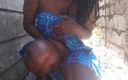Super sexy ebony cuties: Rubbing Fingering My Hairy Pussy Squirting Cumming Hard Outdoors
