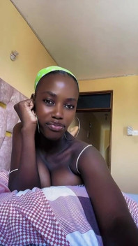 Sexy Natural Kenyan Ebony Babe Short Clip Just for You #02
