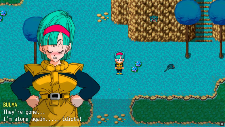 Cumming Gaming: ブルマアドベンチャー3 - ギャラリーショー ドラゴンボール変態ゲームパロディ エピソード5 ザルボン ラフなアナル中出し