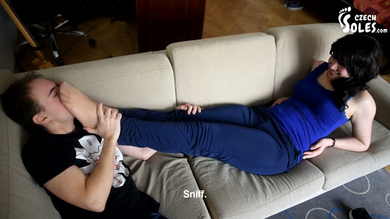 Czech Soles - foot fetish content: Selam! Kokan külotlu çorapımı denemek istiyorum