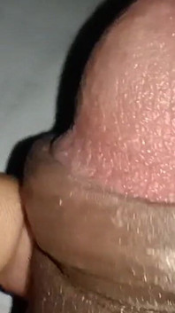 Uncut Cock - Precum - Napletek - Close up - Big Cock