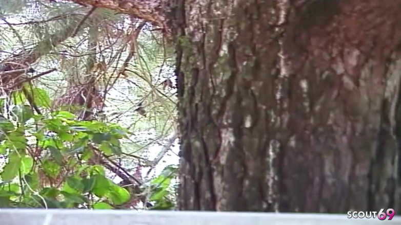 Shemale TS Collection: Latin kadın terasta büyük memeli sarışın transeksüeli sikiyor anal