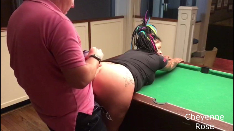Cheyenne Rose 80: Pool Table Fuck and Facial