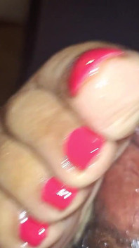 Krystal's Mercy Soles Job Stroke Foot Job