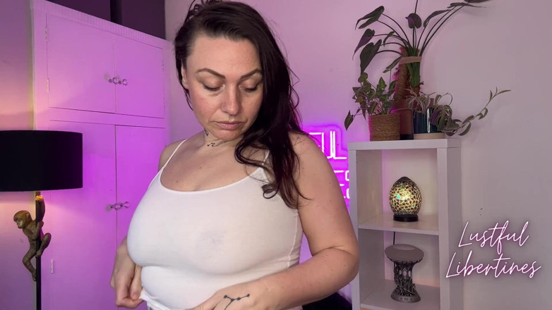 Lustful Libertines: Surprise Creampie for Cheating Whore Stepmom