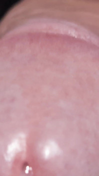 Speel, Rand En Lekt Veel Sperma Voorvocht Sperma. Close-up Van Dikke Spermalading. Slik Mijn Eigen Lading Door