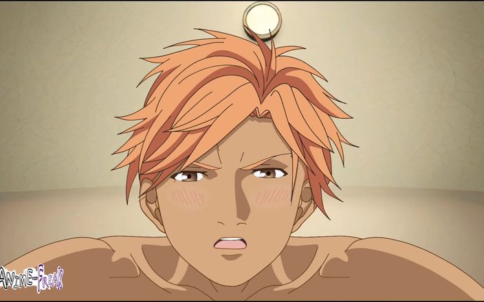 Anime freaks: Bästa vän omklädningsrum röv bultande