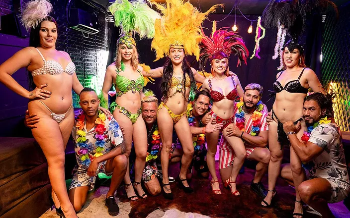 My Bang Van: Real Carnaval Squirting Anal Party Orgy