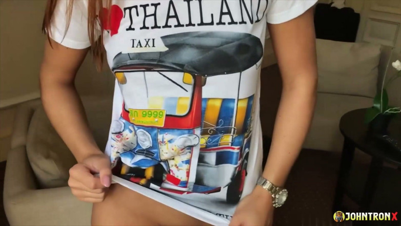 John Tron X: Johntronx - uimitoare roșcată gagică futută în vedere la persoana 1, în Thailanda