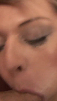 Blonde babe sucks friend's eager cock and gets pissed on her face as well as inside her pussy