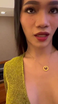 Ladyboystar - Lovely POV Blowjob From a Gorgeous Sexy Amateur Ladyboy