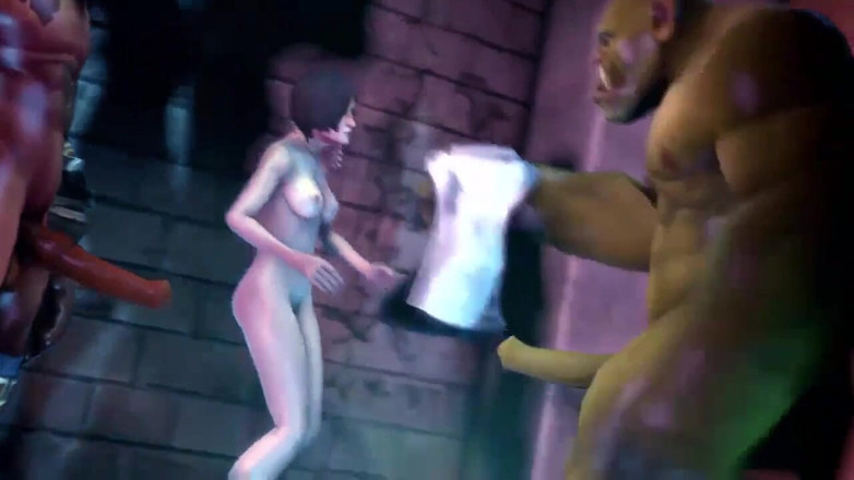 Velvixian 3D: Ada Wong трахнули два орка