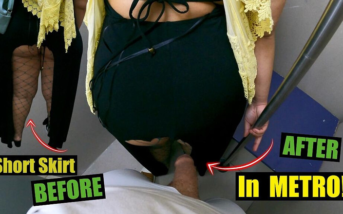 Markus Rokar: Hemlig kuk fastnat under klänningen i tunnelbanan | Okänd man klappa...