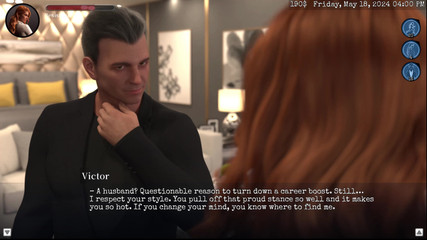 Johannes Gaming: Limites de la moralité 20 Victor a acheté une robe très...