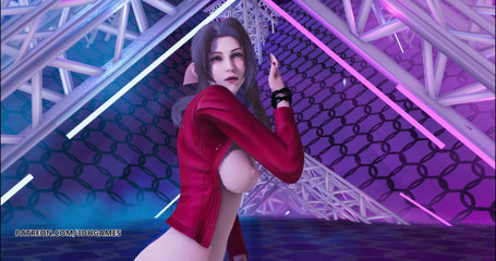 3D-Hentai Games: T ara - NumberNine Aerith Tifa Lockhart naked kpop dance purple...