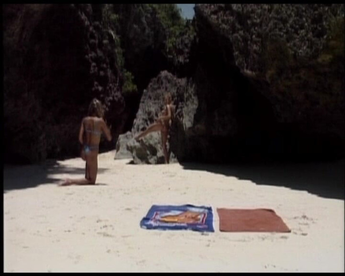 Deutsche Frauen: Lesbiche dalla germania si leccano sulla spiaggia